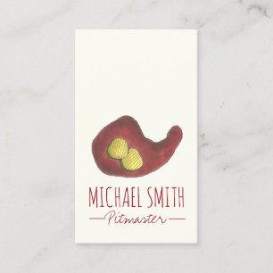 GRILLEN Hot Chicken Nashville TN Grillrestaurant Visitenkarte