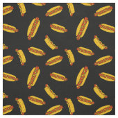 GRILLEN Hot Dogs Würste Kindergeburtstag Stoff (Muster)