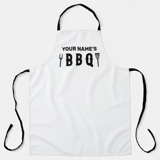 Grillen Ihres Namens Schürze (Vorderseite)