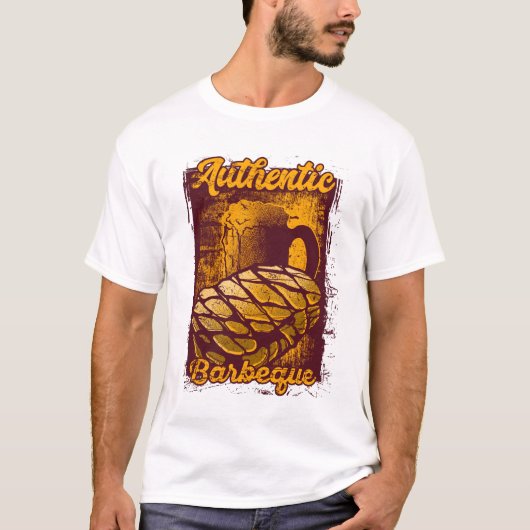 GRILLEN illustrierter T - Shirt (Vorderseite)
