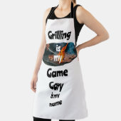 Grillen ist mein Spiel Schürze (InSitu)
