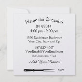 GRILLEN, Keks, Schweinekitze! Einladung (Rückseite)