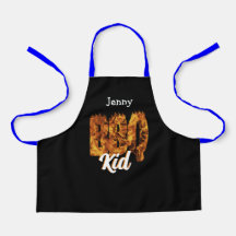 GRILLEN Kid Schürze. Personalisierbar. Grillliebha