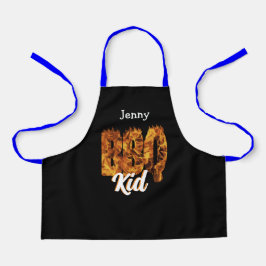 GRILLEN Kid Schürze. Personalisierbar. Grillliebha Schürze