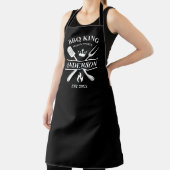 GRILLEN King Barbecue Personalisiert Schürze (InSitu)