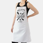 GRILLEN King Barbecue Personalisiert Schürze (InSitu)