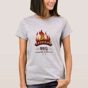 GRILLEN King - Bold & Fun T-Shirt für Hinterhofque