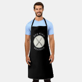 GRILLEN King Knife & Fork Grill Vater Name Schürze (Getragen)
