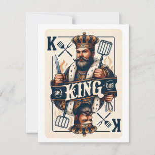 GRILLEN King of the Barbecue Grill Fathers Gift