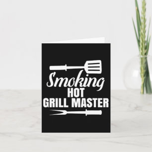 Grillen King Queen of the Gri - The Rokking Hot Gr Karte