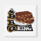 GRILLEN KING! Ribs Icon Magnet (Vorne)