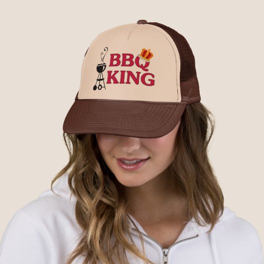 Grillen King Trucker Hat Truckerkappe (Beispiel)
