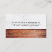 GRILLEN Knife | Holzplatten Marmor Visitenkarte (Rückseite)