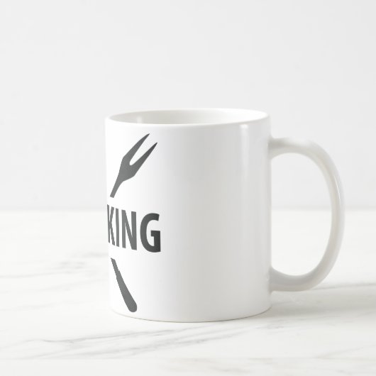 Grillen-König Ikone Kaffeetasse (Rechts)