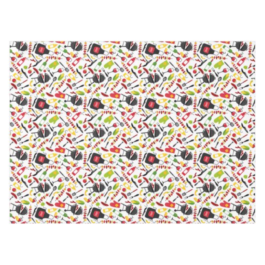 GRILLEN lasse Tischdecke (Vorderseite (Horizontal))