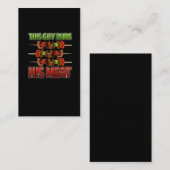 GRILLEN Lover Koch Sommerrauchgrillsaison Visitenkarte (Vorne/Hinten)