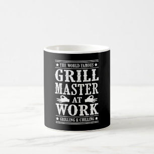 GRILLEN Lovers Der weltberühmte Grillmeister bei Kaffeetasse
