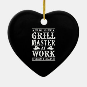 GRILLEN Lovers   Der weltberühmte Grillmeister bei Keramik Ornament