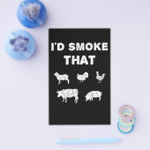 GRILLEN Lovers | ID Smoke, dass Koch Smoker GRILLE Flyer (Einzeln)