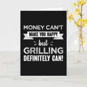 Grillen macht dich glücklich karte (Gelbe Blume)