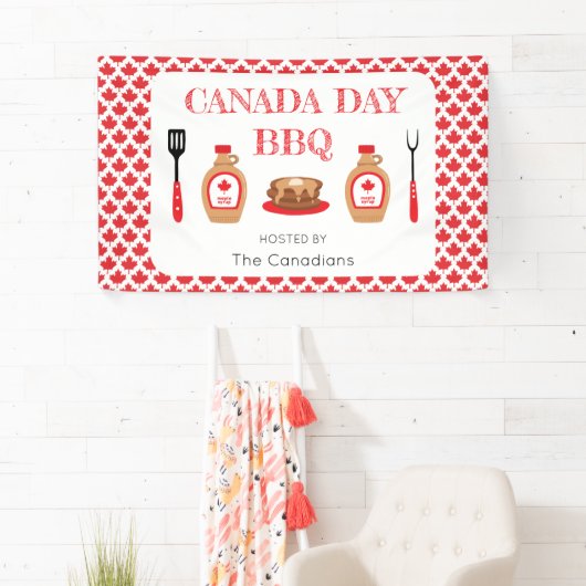 Grillen Maple Leaf Banner (Insitu)