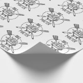 GRILLEN Master Geschenkpapier (Ecke)