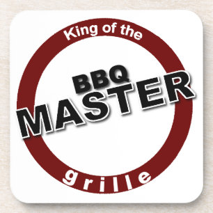 GRILLEN Master King of the Grille Getränkeuntersetzer