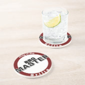 GRILLEN Master King of the Grille Sandstein Untersetzer (Seite)