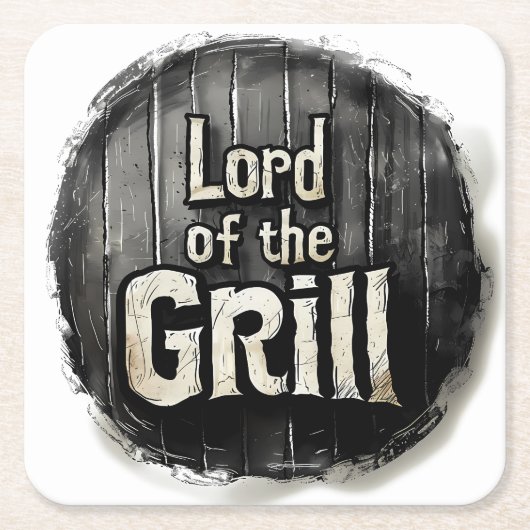 GRILLEN Master" Paper Untersetzer (Vorderseite)