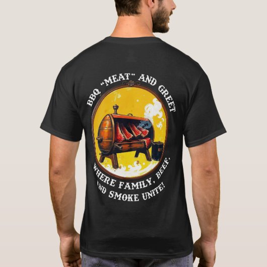 🔥 GRILLEN "Meat" und Greet T - Shirt 🔥 (Rückseite)