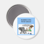 Grillen mit Gregg Magnet (Vorderseite/Rückseite)