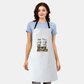 Grillen mit meinen Gnomen Schürze (Getragen)