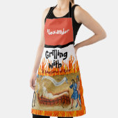 Grillen mit St. Lawrence All-over-Print-Schürze Schürze (InSitu)