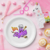 GRILLEN Octopus Cust. Pappteller (Party)