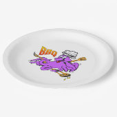 GRILLEN Octopus Cust. Pappteller (Schrägansicht)