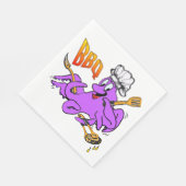 GRILLEN Octopus Weißbuch Napkins Serviette (Ecke)