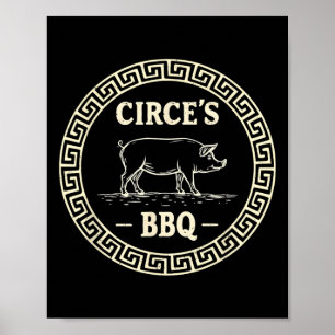 Grillen Odyssey des Griechischen Mythologiekreises Poster