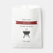 GRILLEN Party Birthday Geschenktütchen (Vorderseite)