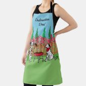 GRILLEN Party Dalmatiner Vater Schürze (InSitu)