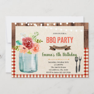 Grillen Party Einladung