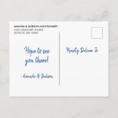 GRILLEN Party Einladung Flamingo, Margarita & Eis  (Rückseite)