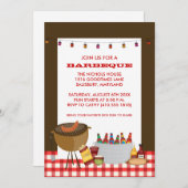 GRILLEN Party Einladungen (Vorne/Hinten)