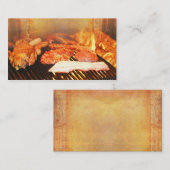 GRILLEN Party-Geschäfts-Karte Visitenkarte (Vorne/Hinten)