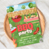 GRILLEN Party Sommerkocheinladung Einladung