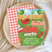 GRILLEN Party Sommerkocheinladung Einladung