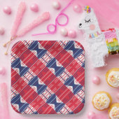 Grillen Patriotic Colors Pappteller (Party)