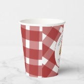 Grillen Picnic Event Sandwich am Vatertag Pappbecher (Rechts)