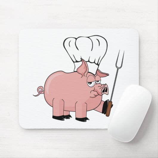 GRILLEN Pig Mousepad (Mit Mouse)