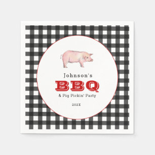 GRILLEN Pig Pickin' Party, Familie Picnic Serviette