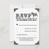 GRILLEN PIG ROAST RSVP CARDS (Vorderseite)